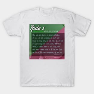 40 RULES OF LOVE - 1 T-Shirt